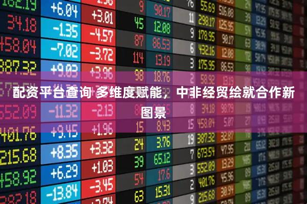 配资平台查询 多维度赋能，中非经贸绘就合作新图景