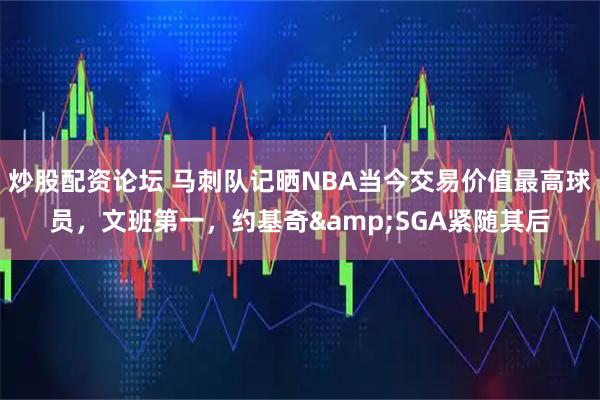 炒股配资论坛 马刺队记晒NBA当今交易价值最高球员，文班第一，约基奇&SGA紧随其后
